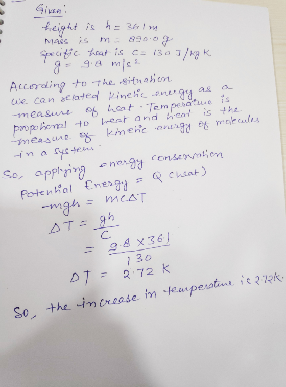 Givan ,ven . height is h드 361m mais is m Specific .kat is. Cニ130コ/kak. . 890.02- Accoroling to he sitnahon i na syte apphrrg