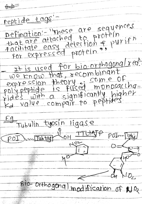 Peptide taqs DeFination hes are sequences that are attached to srotpln -faci, itate easy detection f pur ir For expressed pro
