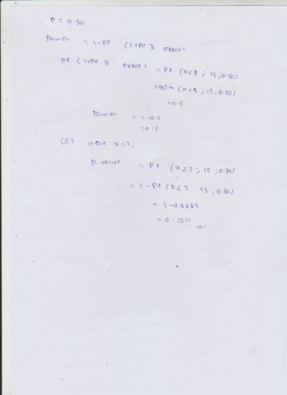 P. value 1-0.868 13 2-