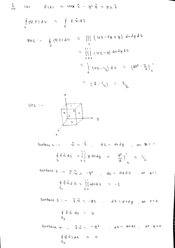 F.md S Ⅲ(uzー2ษ + 비d.qd2 : Rns fe, F, dv _ (1.4) 3초 LHS Sorfate 2: Surtace 3:-F - -2ds - dxd .at *° 3