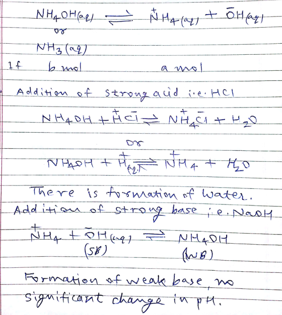 Addditi strong aud ie.Hcl 千 There issmaion of water Add i aAse 5%) rmation of weak kase vo