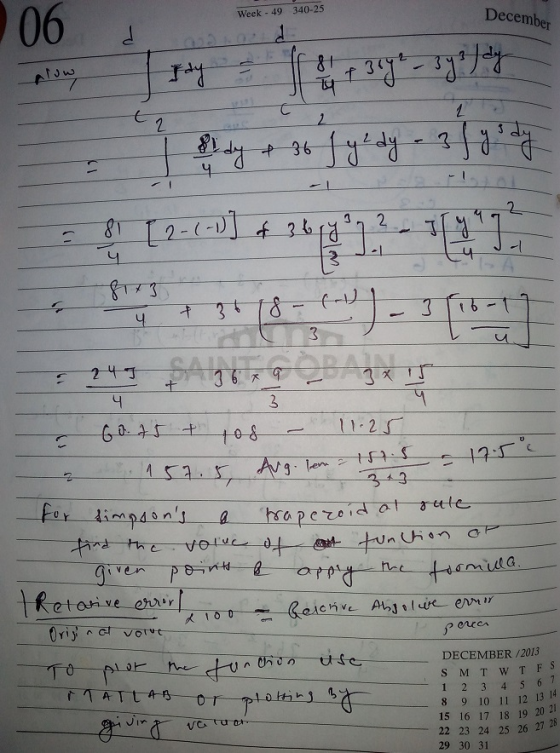 06 340-25 December Week - 49 ㄥ 니 2 erren DECEMBER/2013 10 11 12 13 14 15 16 17 18 19 20 2 22 23 24 25 26 27 28 29 30 31