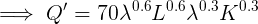 Q = 70106206,0.350.35