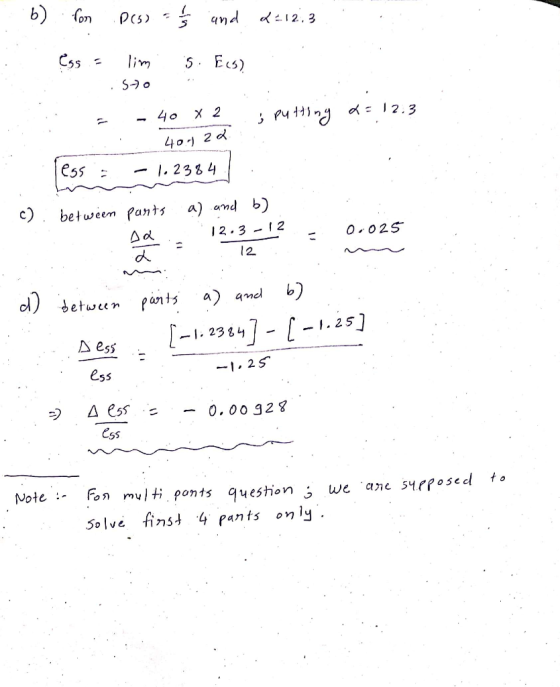 b) on and d12.3 lim Es) S- o d 2.3 40 X 2 40 2 d ess . 238 4 between Pants a) and b) 1 2.3-2 2. d etwen pants a) aned [-1-23t