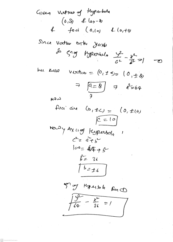 Given Ventiers of Hyperbola (6,9 % (о» - 8) foci (ollo) g 4 (orty Since verties on the yuxu $$я Курил, 2 г a2 굽지 -o hee know