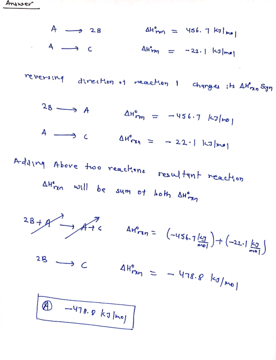 Ansuer ys6. kmo днтуn — A 2 B 22. kme AHran A с charges AHn, Syn neaeton renersn direcHon 1 456.7 klno AHOM 28 ди 22.k3n A C