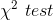 X2 test