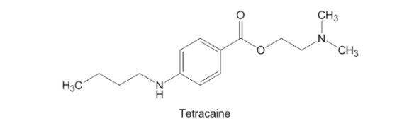 Tetracaine can be synthesized from benzene. The sy