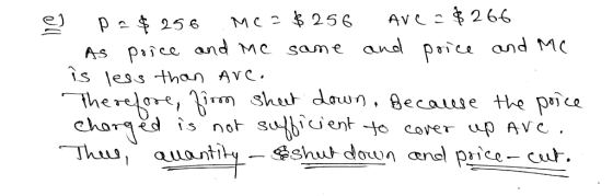 2 66 256 AVC 2 Pa256 MC 2 As pace and Mc s less than Avc. Therefor, rm shut down, Becase the pice chorgëd is not subent to co