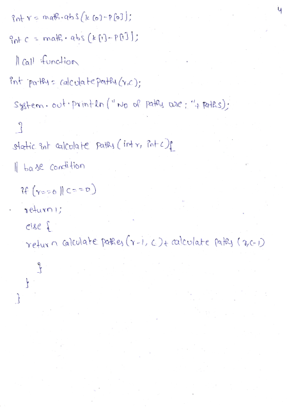 Call funclion lbeCondition else return Calculate 飞,c-;