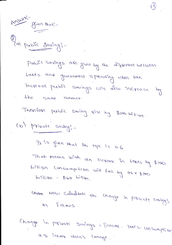 (aublic saving s and ACase. oi sauings Some»maint That means w4h an tncscse s $100 billion ^ 韦60 bill:on as