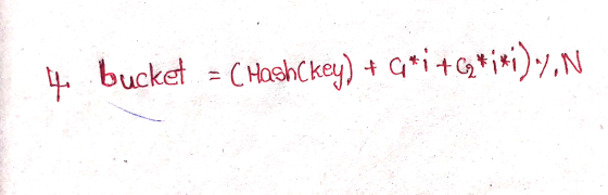 4 bucket - C Hashckey) + G*i *G*ixi)%N
