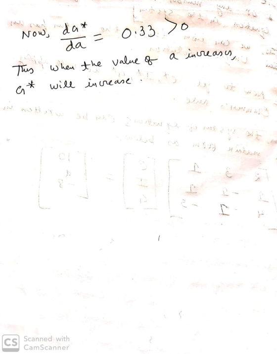 Now, dat and -*- 0:33Yo da - This when the value of a increases a * will increase to - We Scanned with CamScanner
