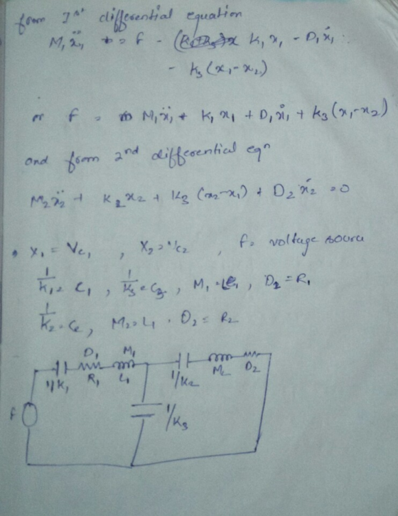 from 20 equation cliffesential Mx und -hex ka, – Dix. - kg (x,-x₂) or & s Mä & Kino + D + kg (xrna) differential eq Mit Kade
