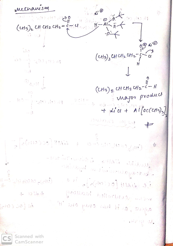 Mechanism ? continou. (443), CH CH2 CH2-CF4 H -Aliöt OP KPⓇ ( g), 내 다 다 Cs (CH3)2 CH CH2 CH2-C-H mayor product Hany Site + Ki