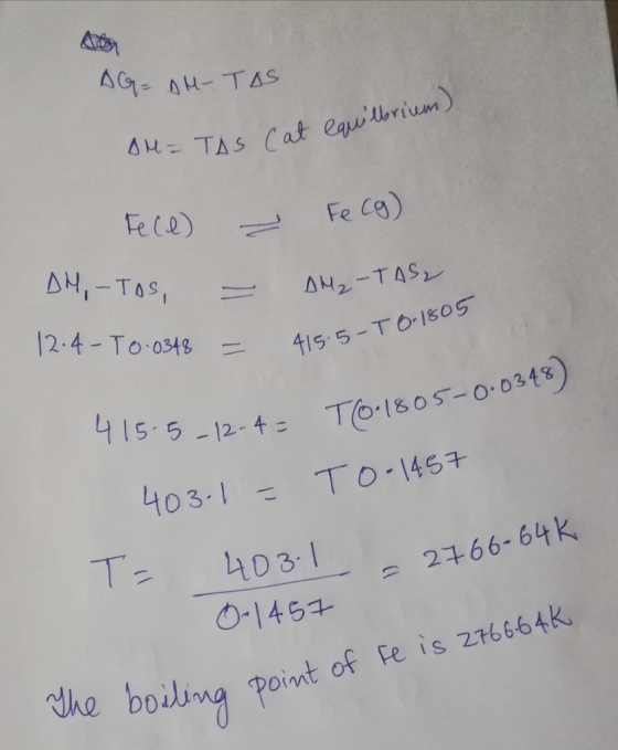 lbrium 12.4-To.o34g二千15.5- 4 15-5-12-4 403-1 To-1469. て 10 3 2466-64K O-1454 dhe boiing ny Point of Fe is 21664k. D-