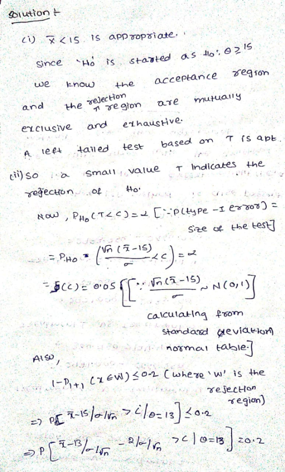 15 Since he acceptance ego seJection and erciusive and eihaustive A teaed test based om S apb n vegton ose mutuaiy ci) So ;,a Smal 1. Value Tindicates the Se of e tes Caicutatna P om standasd evid lor AISO イegion 2) P 1-13