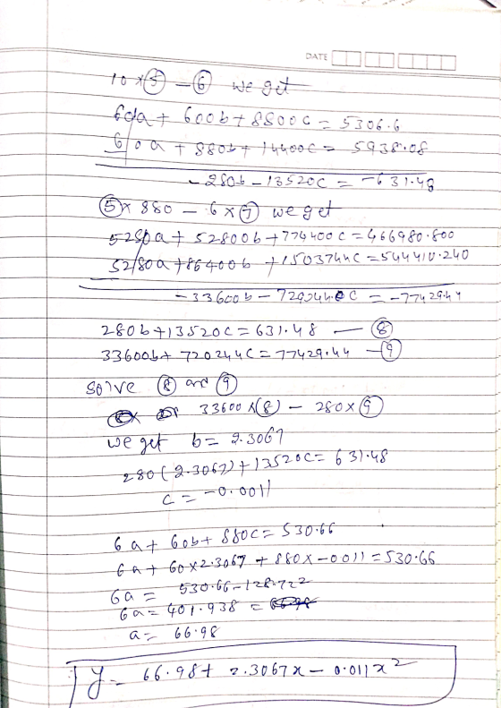 DATE 631.48 6 we get feat 600b+8SOOC = 530 6.6 Goa T 8800714600€ = 5938. of 805-13520C (5 57 880 .69 we get 52500 + 528006 +7