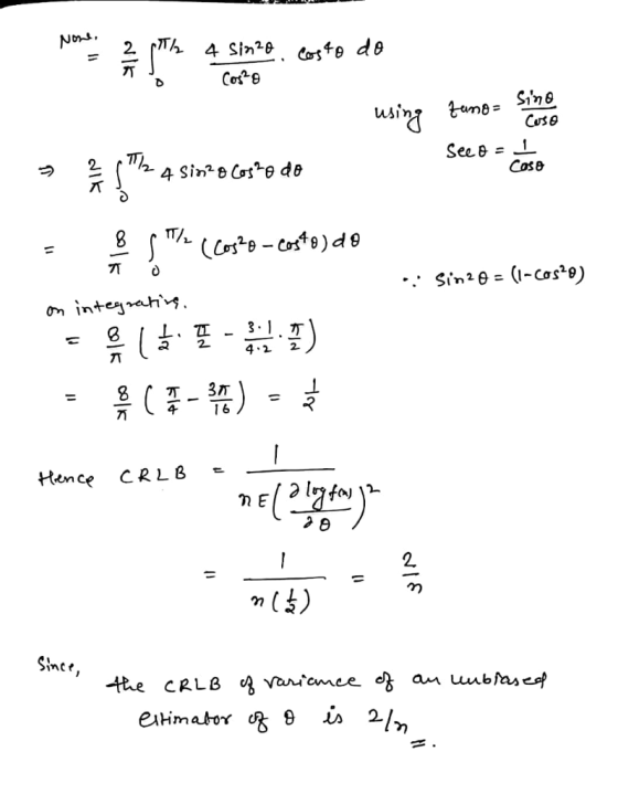 Cos²o worden stuk 4 Sinza, costo do using zamo- sino se 4 Sin* o ceste do Seco - esto See o =- Coso la 4 Sinzo Cos²o do 1/2 (