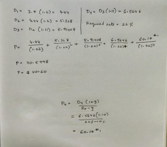 DI 3. C1.2) 4-44 Dy D3 (1-11) 6.564 6 4.44 (1.2) D2 = 5.328 Requed kata 22 7 D2 C1.1)S. 9408 D3 = Go. 1 6-5646 + 5.91408 5.32