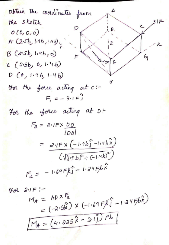 317 K obtain the coordinates from the sketch 0(0,0,0) A (2.56, 1.95,1.46). Ti B (215b, 1096, o) F < (2.56, 0, 1.46) HZIFTE D