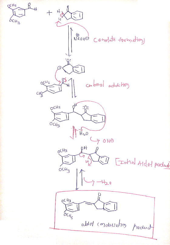 ve but t OCH₃ Nacho Cenolate formation) ochta All carbonyl addition OCH2 OCH3 has nie sono Vrto COHO DH OCH3 produs OCH₂ || .