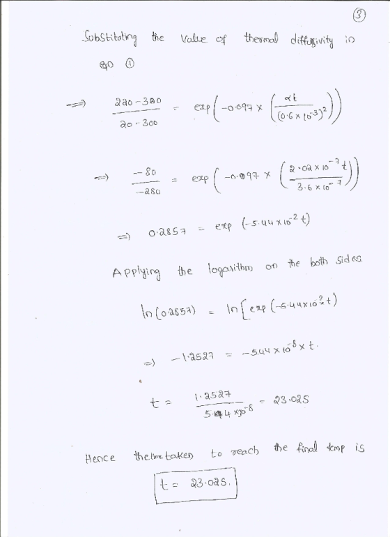 2 6 x lo -2) ο.ass Appyin thon the both Side 七 Hence the Lake to veach the fnalknp is