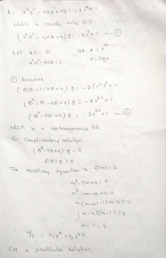 kich is cauch eule E e lat ket 2 log OO0-) Obecomes ce-1)-46+4) 8 -2 (e) 1 (--4044) -ae+ (-se4) 92 - 3e + Nhich is a nonhono