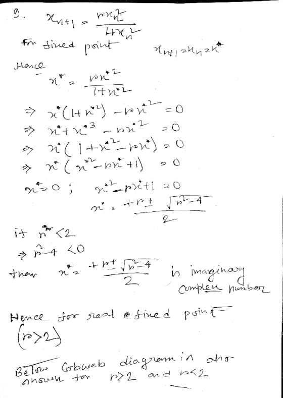 - men 9. auto the for fined point uzunzitute Hence 2 2 Tute > (1422) apr2 = 0 » ntno niz zo > 2 (1+tz-rt) > 0 = n* (na pri +1