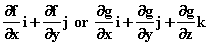 i i+-j or ^i+j+k