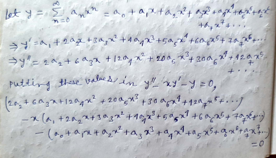 nxn n=0 7 7. Let y = &a a tanta, 2² geta x tartano #azxttur t=a, + 2ax +3az x² +40 x² +50 k +60x5 + 70 74 = 202 + 6azx + 12