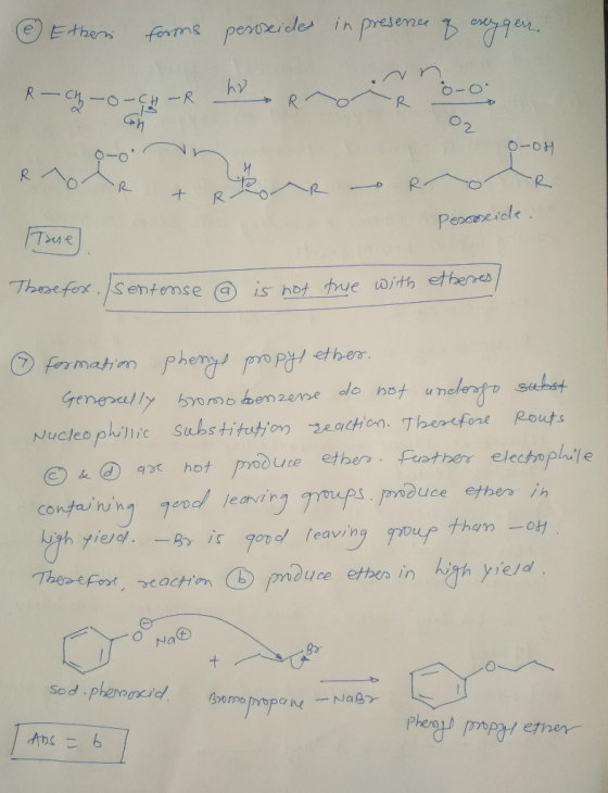 Ethe formg peroc emee hy 2 애 2. Thnefox ,|S entens e ⑨ is not twe n乙 The-efon