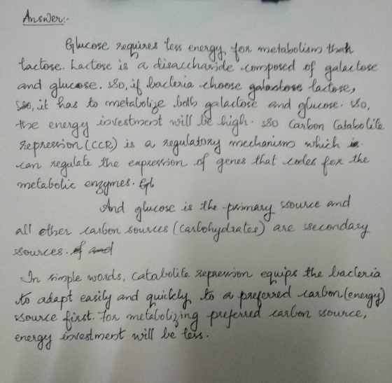 Answer: Glucose requires lex energy for metabolismo thoh lactose. Lactose is a disaccharide composed of galactose and glucose