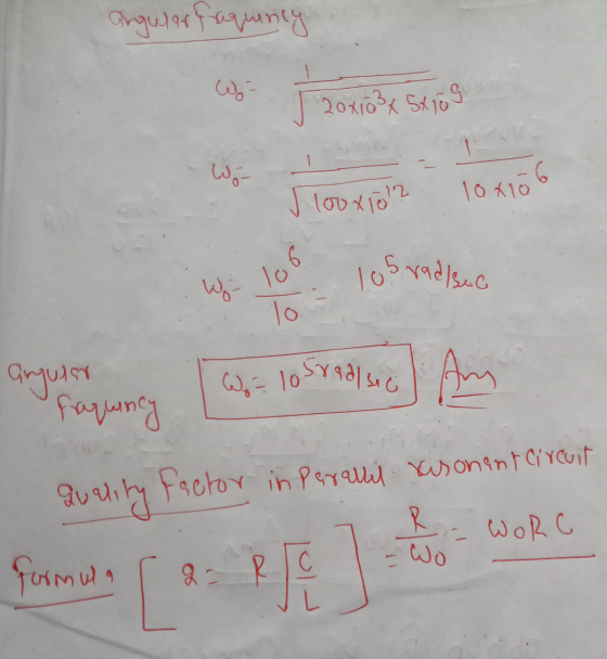 I 100x10!? 105raalsed Wer 106 Worlosradlic angular faquency 3 20x103 x 5x109 Wor 10x106 To angular fraquincy Factor in parall