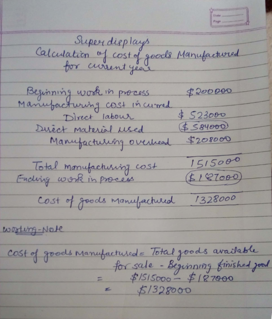 Pogs Sepen displa Caladatien o costof goodls Manu thufectured Bejin $200 poo Direet labous g S23000 $34ero $20800 Ma 51500-o