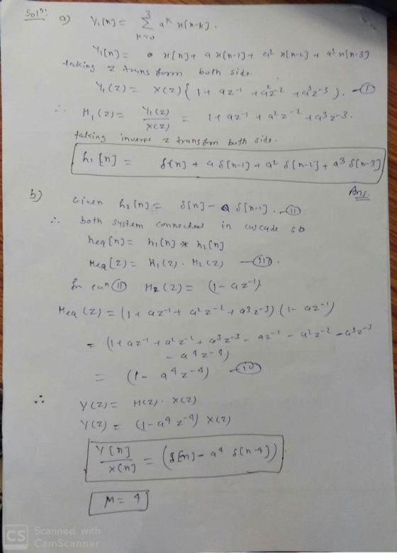 Sola) Viim ak man-k). (n) = n(njt a n(n1)+ at nln-1} at qe n. 37 taking a truns for both side Y (2) = X(2) { 14 921 4622 492