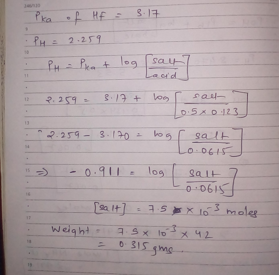 246/120 2.259 10 13 14 0.911 = 10 15 1 6 17 18 19
