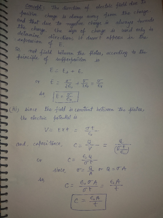 positive charge is always away and the the charge. th determine expression concept: The direction of electric field due to ch