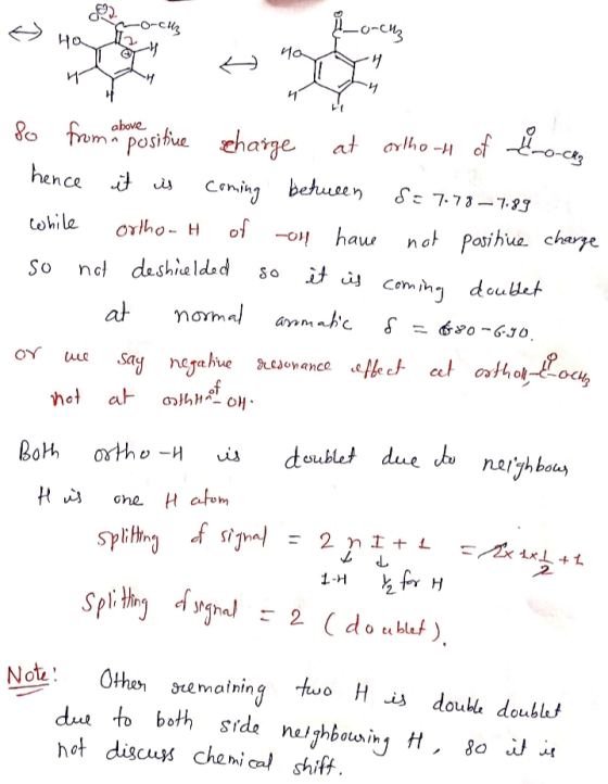 وه -cu Ha ionc o-chz 4 Н Il H 4 hence S: 7.78 -7.89 have So from a positive charge at ortho-h of loco it is coming between wh