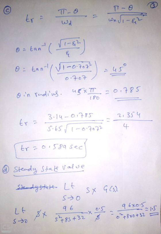 - o T-o to Wd - wnri-&2 = tant (1 ) bana Vimo ?) - us 0.707 o in radius. ugxt = 0.785 - 3.14-01785 2,354 tra h - 0.7072 4 tr
