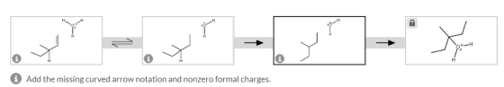 0 Add the missing curved arrow notation and nonzero formal charges