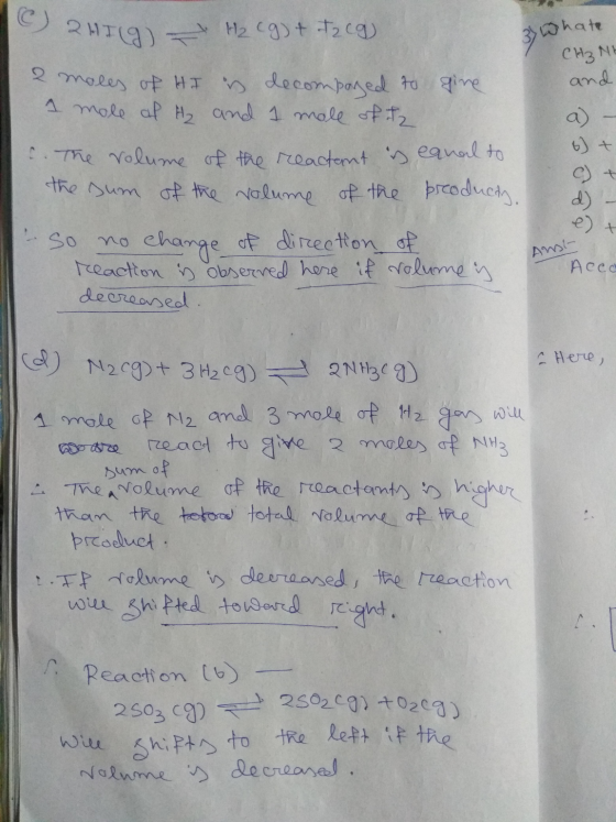 HIG) - H₂ cg) + t2cg). 37 Whate CHANE and 2 moles of HI s decompaged to give 1 mole al H and 1 mole of tz C. The volume of th