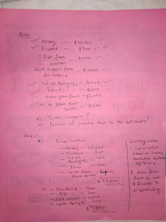 Ques salany. Divdend $35, Soo $700 eibe frem +30. Motheu Child support from $2,500 Ey- husba n d TUMOS Sawing afe- tuoo Rent