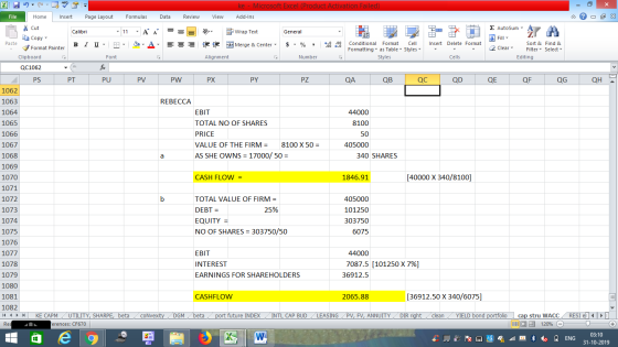 ke - Microsoft Excel (Product Activation Failed) File Home Insert Page Layout Formulas Data Review View Add-Ins - 2x % Cut Σ
