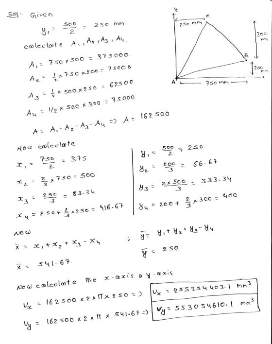 Sos. Given c 2 so mm Z SOM SOO 2 300 yi coolcolate A, A₂,A3, A4 B A, a 750 x 500 = 375 000. 1200 200 !*750 x 200: 75000 Ae x