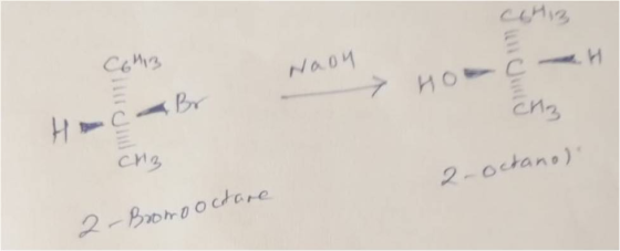 Naon Br chz H CH3 2-octano) 2- Bromo octare