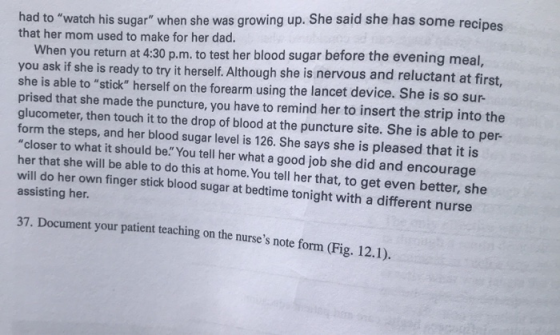 had to watch his sugar when she was growing up. She said she has some recipes that her mom used to make for her dad. When y
