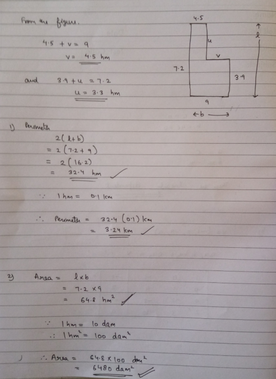 from the figune. 4.5 4.5+v= 9 4.5 hm 7-2 3-9 aud 3.9+u 27.2 u= 3.3 hm U Penemeta 2(tb) 2 (7:24 q) 2(16:2) 32-4 hm %3D 2. %3D
