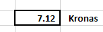 7.12 Kronas