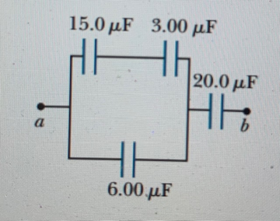 15.0 μF 3.00 μF 20.0μE 6.00 μF